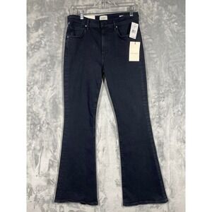 Citizens of Humanity Emannuelle Mid Rise Slim Bootcut Jeans Dark Indigo NEW $228